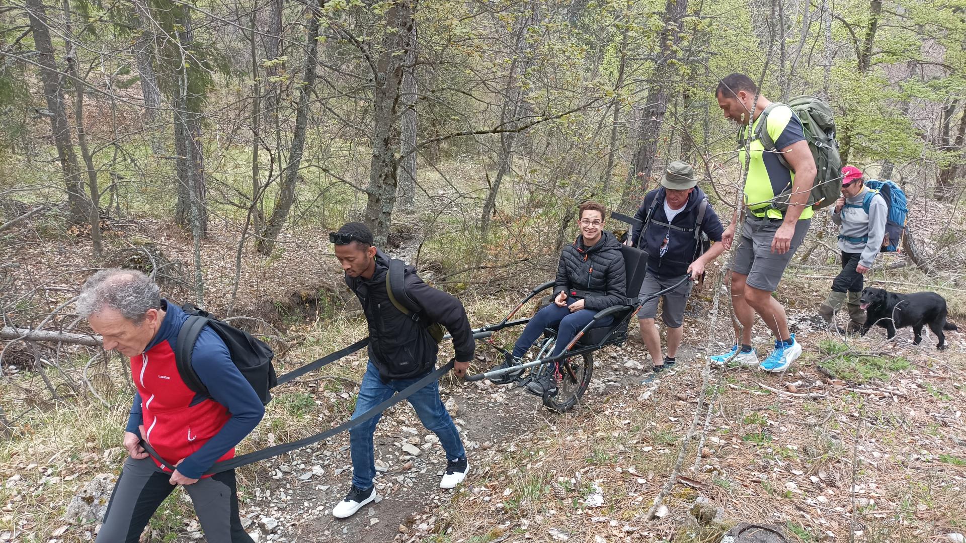 Montée vers Géruen